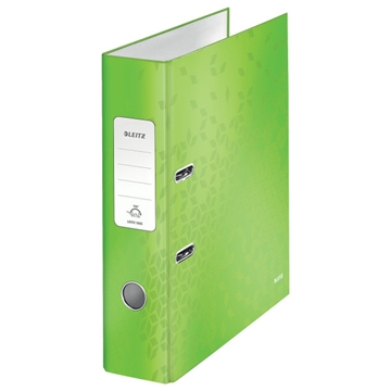 Image de Classeur A4 carton LEITZ 1005 WOW 8 cm vert